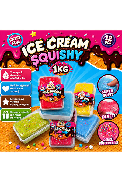 Gezinfini Hediyelik Yeni Trend Ice Cream Squishy | Dondurma Squishy | 1 adet ...