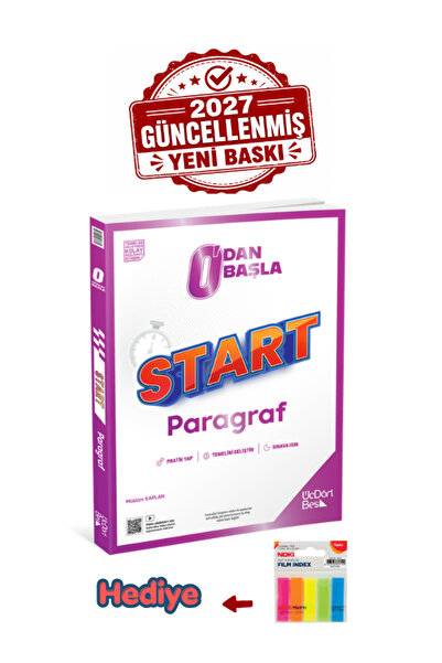 Üç Dört Beş Yayıncılık Üç Dört Beş Yayınları 345 0'dan Başla Start Paragraf S...