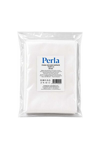 Perla Set promo 2 x Pungi Vidat Gofrate 15*20cm, 25 buc/set