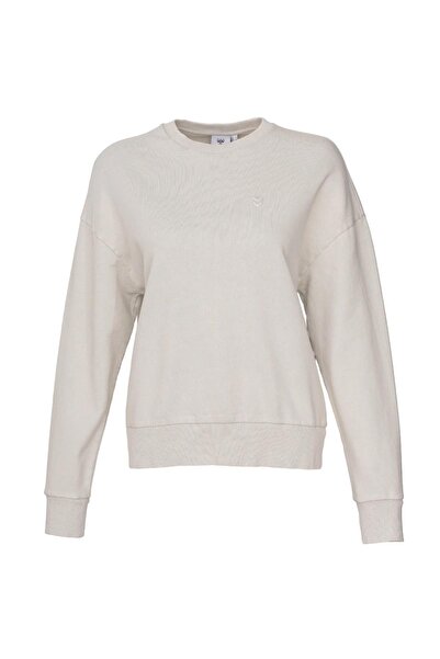 hummel Dellax Kadın Açık Gri Spor Sweat 922548-9719