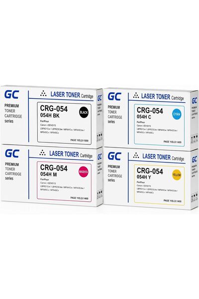 Generic CRG-054 Compatible Toner Full Combo Set (CRG-054) for Canon Color ima...