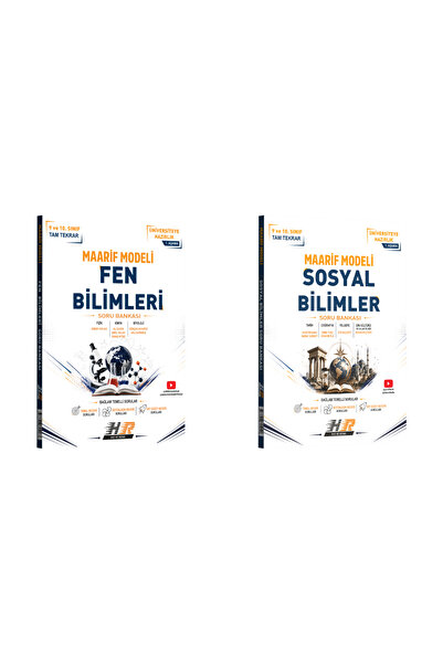 Hız ve Renk Yayınları Hız ve Renk Fen Bilimleri ve Sosyal Bilimler Maarif Mod...