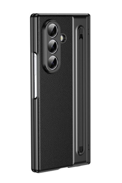 VERTEK Husa de protectie Leather Skin TouchPen pentru Samsung Galaxy Z Fold8 ...