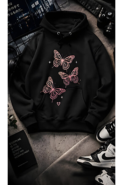 EFFRENATU Unisex Men/Women Star Colorful Stone Printed Cotton Oversized Hoode...