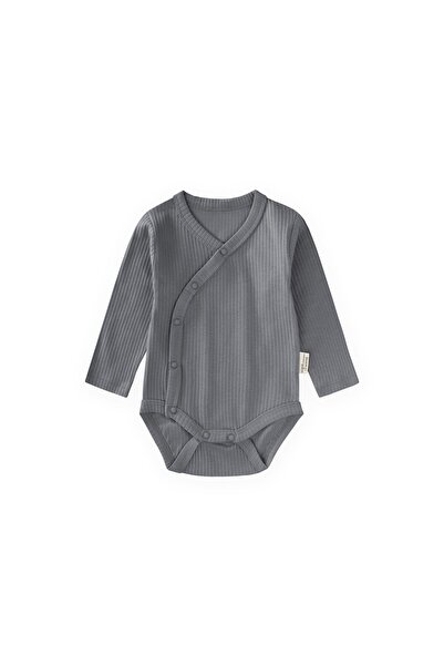 Cigit Double-Breasted Bodysuit 0-18 Months Gray