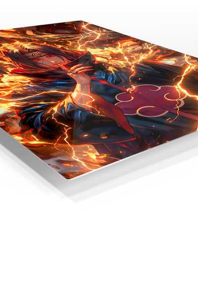 Emesa Art Itachi Uchiha Anime Metal Wall Art