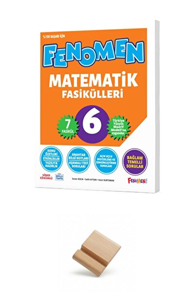 Fenomen Yayıncılık Fenomen 6. Sınıf Maarif Matematik Fasikül Soru Bankası + T...