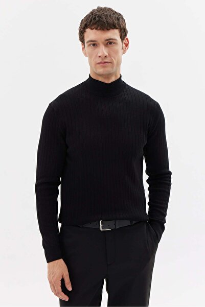 PAULMARK Men's Half Fisherman Knitwear Sweater