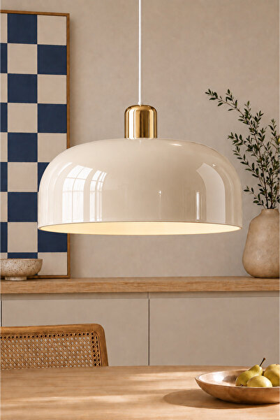 Luna Lighting Pamukkale Model Rustik Tekli Avize Sarkıt Salon Mutfak Oturma O...