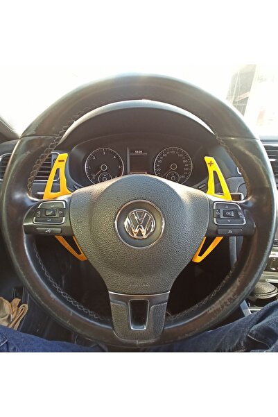 Freshstart Volkswagen VW CC F1 Kulakçık Pedal Shift Sarı Pleksi