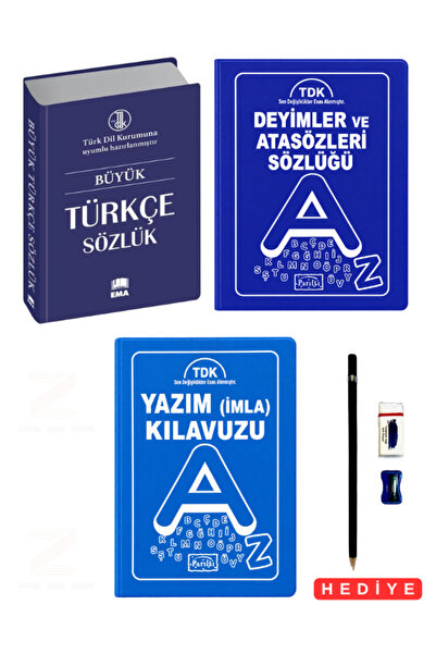 Parıltı Yayınları Büyük Türkçe Sözlük Deyimler ve Atasözleri Sözlüğü Yazım(İm...