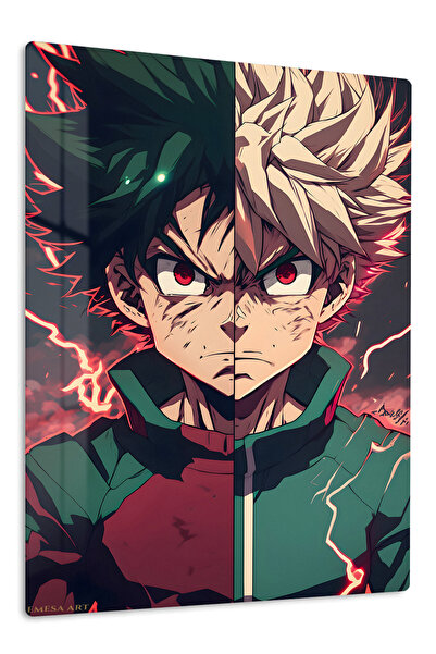 Emesa Art Izuku Midoriya Deku Anime Metal Wall Art