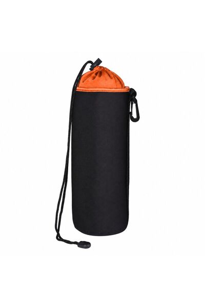 FotoManiac XL Camera Lens Pouch, 10 x 10 x 25 cm, Velour-Lined, Water-Resista...