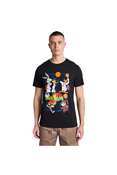 Merchcode SPACEJAM МЪЖКА ТЕНИСКА MC1130-ЧЕРЕН