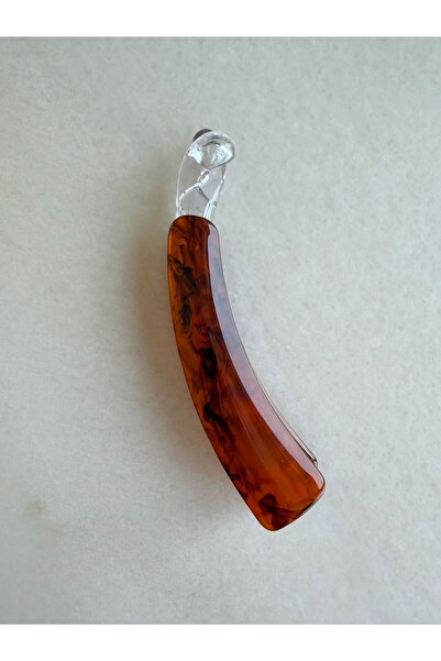 nesdesignn Smoke Patterned Banana Buckle — Orange