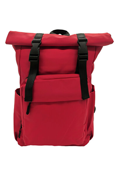 GIFT-ME.GR Unisex Σακίδιο Πλάτης Rolltop, Μεσαίο, Αδιάβροχο με Ανατομική Πλάτ...