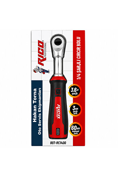 HAKTOR - Rico - 1/4 Şarjlı Cırcır Kolu 007-RC1400 | 3.6V 60 Nm