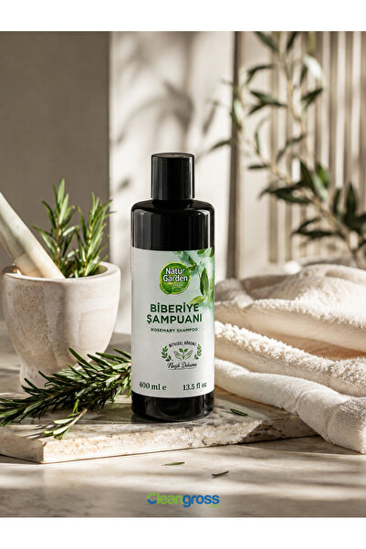 natur garden fresh NaturGarden Biberiye Özlü Saç Bakım Şampuanı 400 ml – Besl...