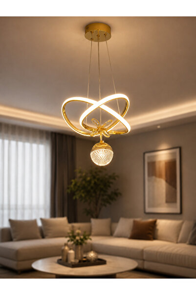 Ulucam Aydınlatma Kar Çiçeği Modern Led Avize