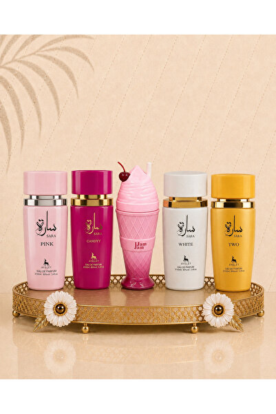 Ayelet Set de 5 parfumuri orientale pentru femei - Sara Candy + Sara White + ...