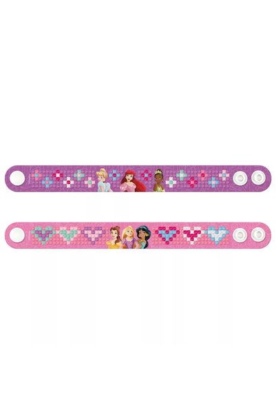 CLEMENTONI Set de brățări cu mărgele diamantate Prințesa Disney Moxy, 2 piese