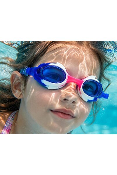 Miro Toys Children's Swimming Goggles Colorful Patterned Adjustable Strap Gog...