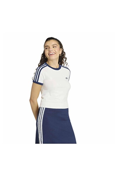 adidas Ks9952-K Knit Tee Women's White