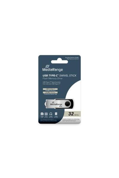 MediaRange Stick USB MR1952 32GB Type-C negru argintiu