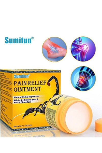 SUMIFUN كريم جل العقرب لتخفيف الآلام للظهر والركبة