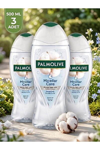 Palmolive Miceller Care Pamuk Özlü Duş jeli 3X500 ML