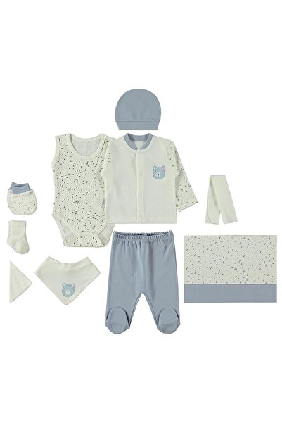 Bebbek Love Baby Bodysuit Sets - Blue