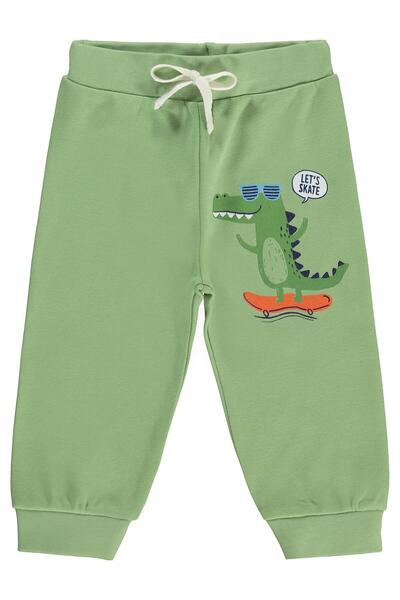 Civil Baby Crocodile Printed 6-18 Months Single Bottom Baby - Green