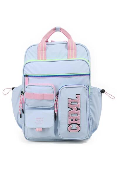 CHIMODA Chımola University Light Blue Backpack 17"