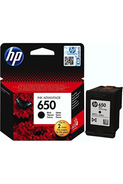 HP 650 Μελάνι για εκτυπωτή InkJet Μαύρο (CZ101AE)