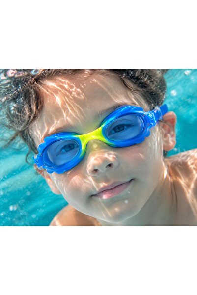Miro Toys Children's Swimming Goggles Colorful Patterned Adjustable Strap Gog...