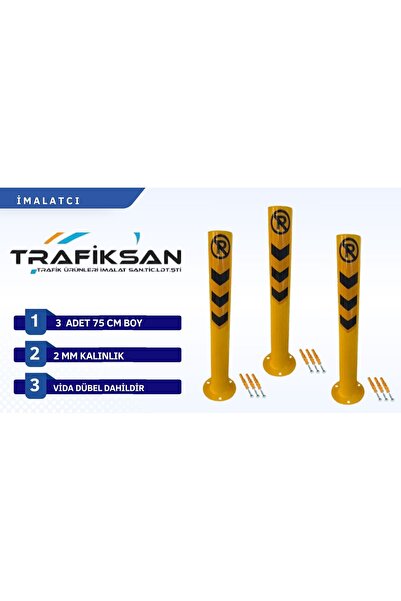 TRAFİKSAN 3 ADET SABİT DUBA