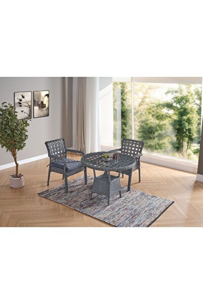 Genel Markalar Ayaz Rattan Bahçe Balkon Oturma Takımı