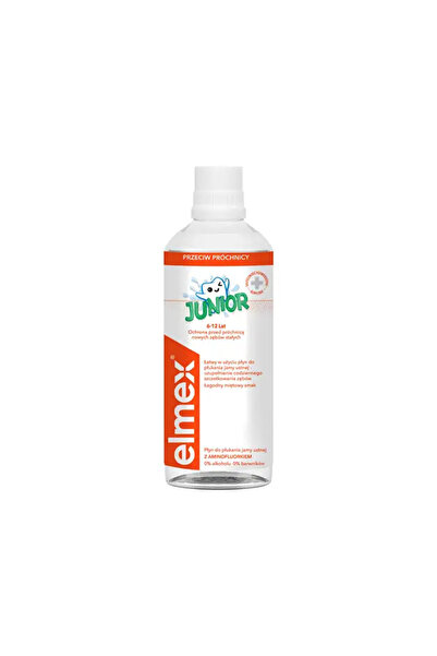 Elmex Junior 6-12 Yaş Çürük Karşıtı Bakım Çocuk Ağız Bakım Suyu 400ml