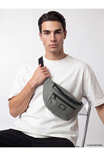 LC Waikiki Esvab • Modern & Distinctive Double Zipper Men's Waist Bag
