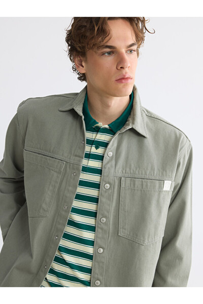 LC Waikiki Esvab • Modern & Distinctive Relaxed Fit Men's Jean Shirt