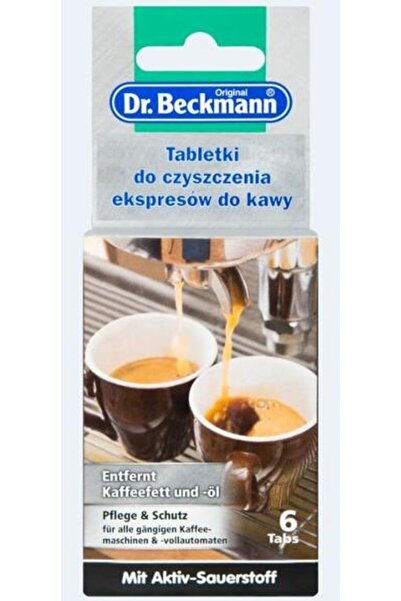 metrox Dr. Beckmann tablete de curățare pentru aparate de cafea 6 bucăți