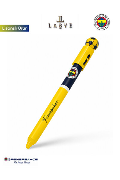Fenerbahçe New Season Licensed Magnetic Rotating Head Ballpoint Pen with Ball...