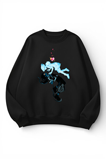 uyguntarz Hanorac unisex cu textură moale, cu design imprimat Two Spirit Stre...