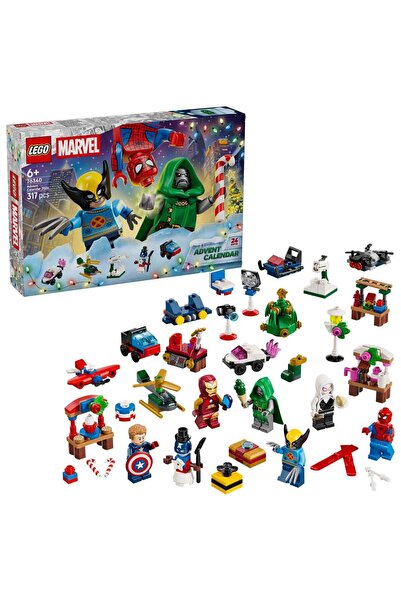 LEGO ǀ Marvel 2026 Yılbaşı Takvimi 76340 - 6 Yaş ve Üzeri Çocuklar için Süper...