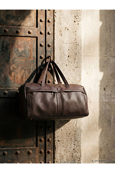 LC Waikiki Esvab • Modern & Distinctive Leather-Look Men's Travel Bag