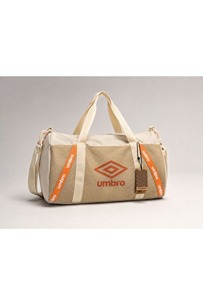 UMBRO Luna Bag Unisex Beige/Orange Sports Bag - Tt0069
