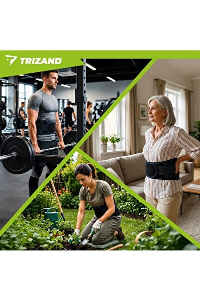 Trizand Centura magnetica unisex pentru protectie lombara, XL, 85 - 100 cm