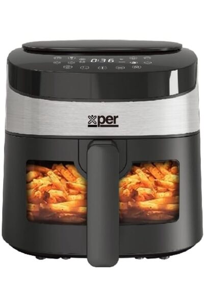 X PER XPER Digital Air Fryer, 4.2 Liters Capacity, 1300 Watts, Touch Control ...