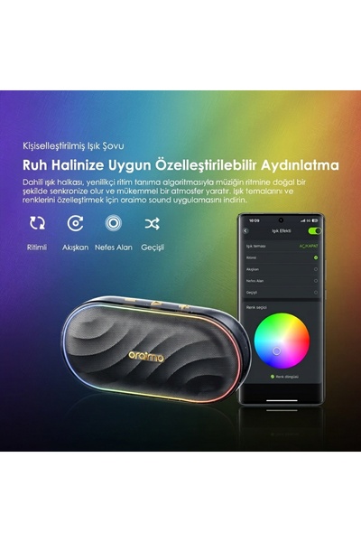 Oriamo Bluetooth Hoparlör OBS-382 SPACE GREY