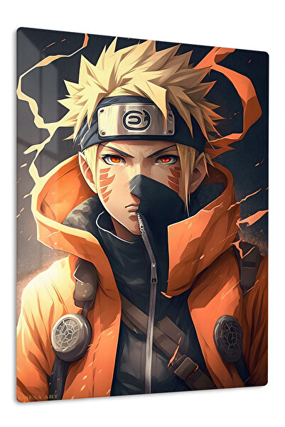 Emesa Art Naruto Uzumaki Anime Metal Wall Art